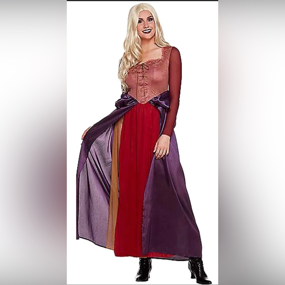 HOCUS POCUS SARAH SANDERSON COSTUME SIZE S WITH WIG